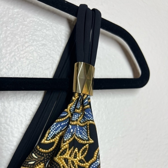 Amoressa Horizon Strappy One Piece Swimsuit Size 6 - Picture 7 of 10